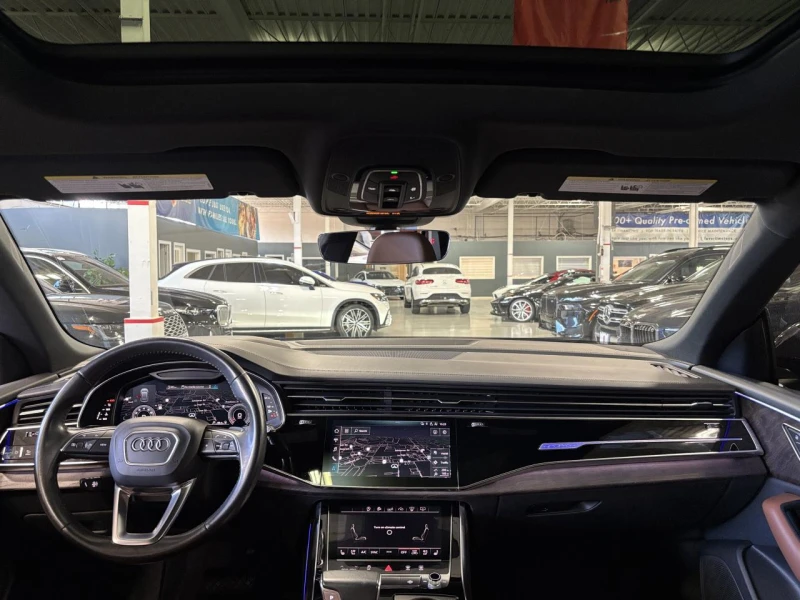 Audi Q8 TECHNIK* S-LINE* HEADUP* 360* B&0* PANO* AMBIENT* , снимка 7 - Автомобили и джипове - 52212033