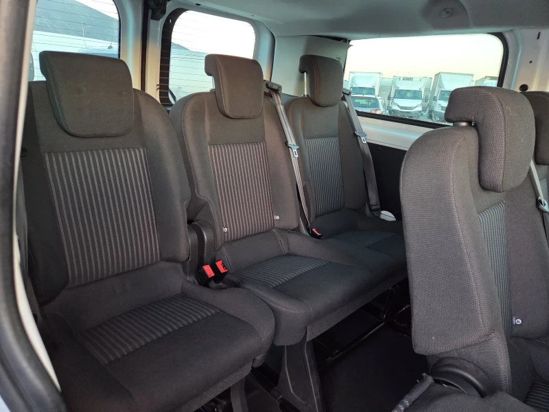 Ford Transit Custom 2.0 TDCi, 9 местен, Клима, EURO 6, снимка 15 - Бусове и автобуси - 52425779