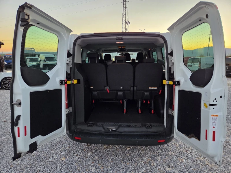 Ford Transit Custom 2.0 TDCi, 9 местен, Клима, EURO 6, снимка 16 - Бусове и автобуси - 52425779