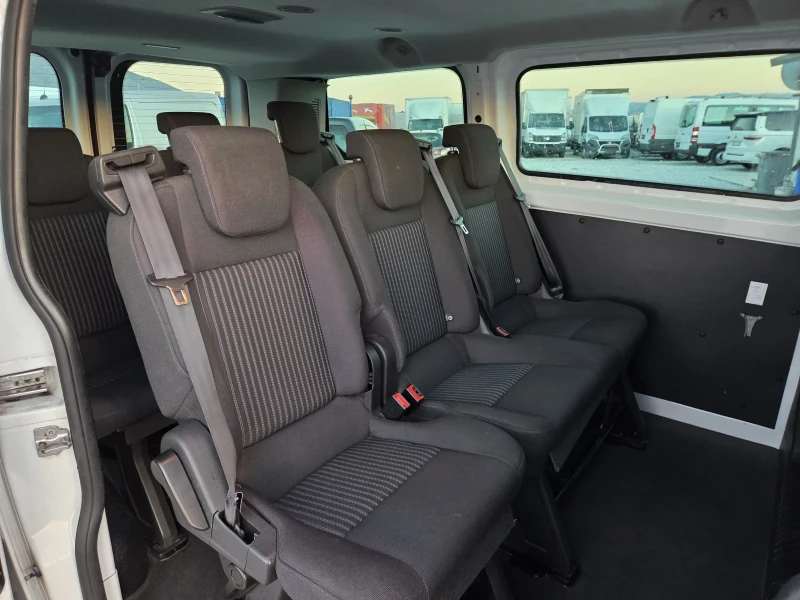 Ford Transit Custom 2.0 TDCi, 9 местен, Клима, EURO 6, снимка 14 - Бусове и автобуси - 52425779
