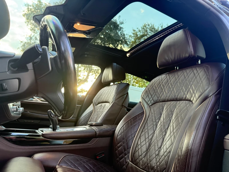 BMW 730 Head-up* M-Pack* Подг-Обдух* Завиващ заден мост* F, снимка 10 - Автомобили и джипове - 52010701