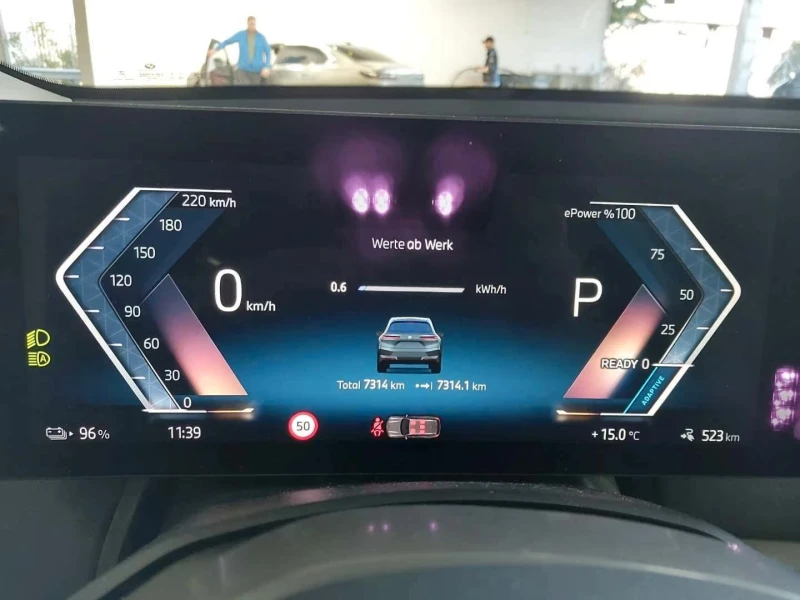 BMW iX xDrive50/523HP/SPORT/360/AHK/H&K/ACC/NAVI/LED/495g, снимка 7 - Автомобили и джипове - 52170047