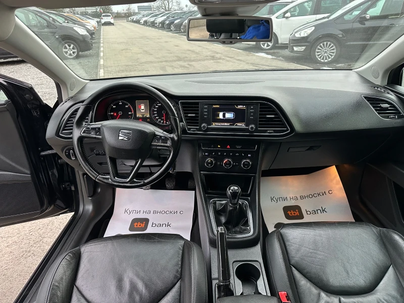 Seat Leon LED Navi  Кожа 6 скорости Подгрев , снимка 12 - Автомобили и джипове - 53180391