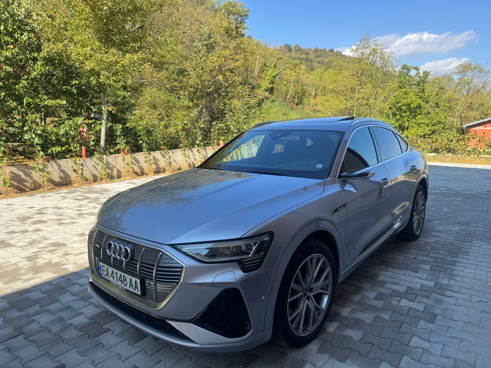 Audi E-Tron Audi E-Tron Quattro  95Kwh. Sportback. S-Line, снимка 9 - Автомобили и джипове - 53969511