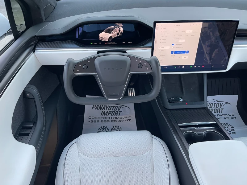Tesla Model X PLAID FACELIFT 4X4 1020 К.С. 24 000 КМ. , снимка 11 - Автомобили и джипове - 53022692