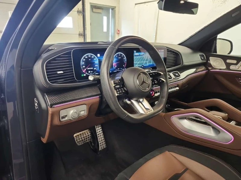 Mercedes-Benz GLE * AMG 63 S * BURMESTER* 360* ПОДГРЕВ* ПАНО* 2 КЛЮЧ, снимка 5 - Автомобили и джипове - 53516498