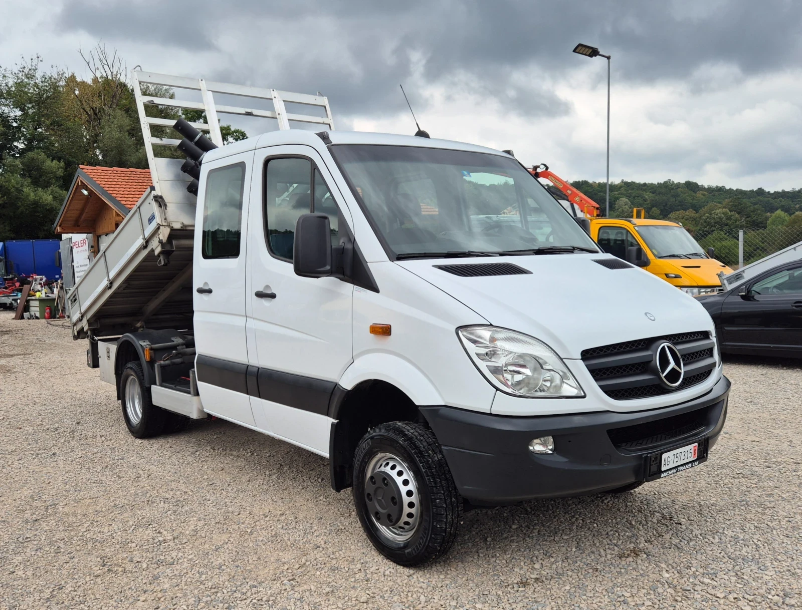 Mercedes-Benz Sprinter 516 * 4X4* КЛИМАТИК* 3.5тона* ШВЕЙЦАРИЯ* , снимка 3 - Бусове и автобуси - 55734890