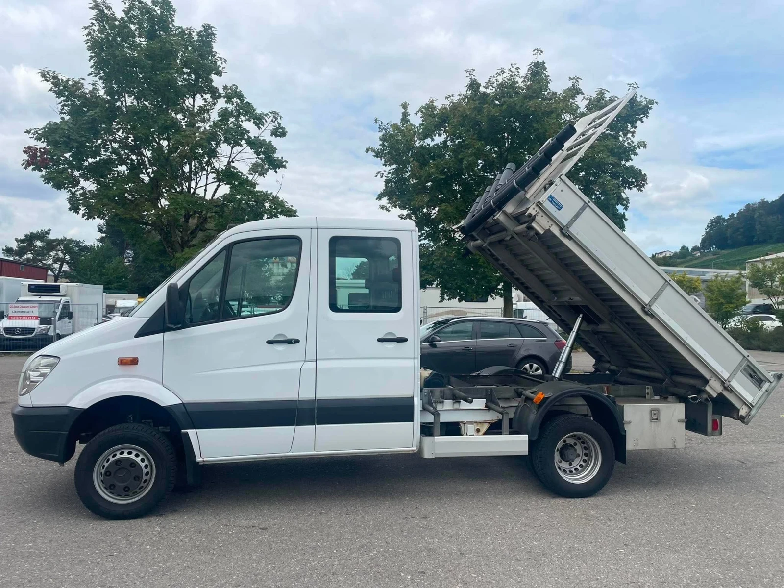 Mercedes-Benz Sprinter 516 * 4X4* КЛИМАТИК* 3.5тона* ШВЕЙЦАРИЯ* , снимка 4 - Бусове и автобуси - 55734890