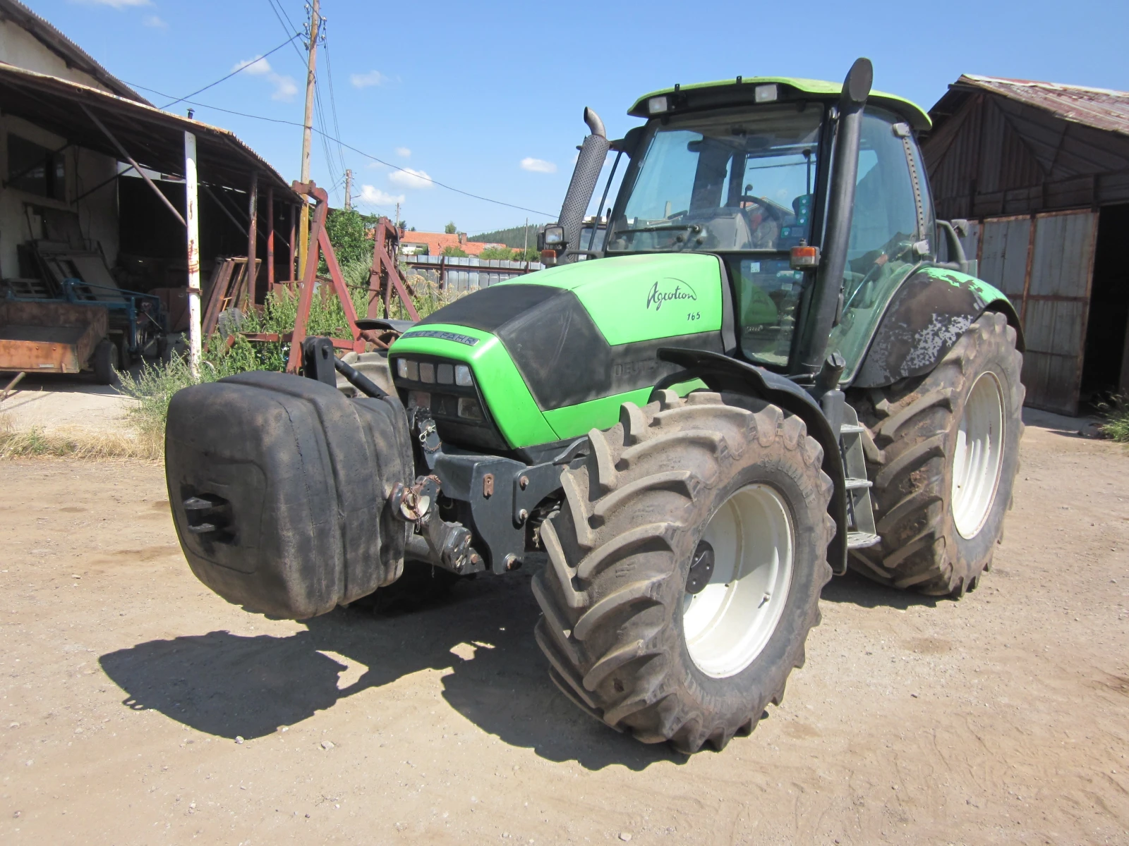 Трактор Deutz-Fahr Agrotron 165, снимка 10 - Селскостопанска техника - 52829667