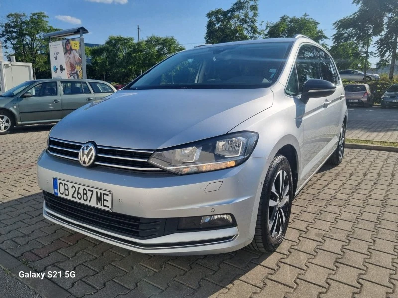 VW Touran 2, 0TDI, 150кс, IQ.Drive, 7 местен, HIGH-line!, снимка 2 - Автомобили и джипове - 47146402