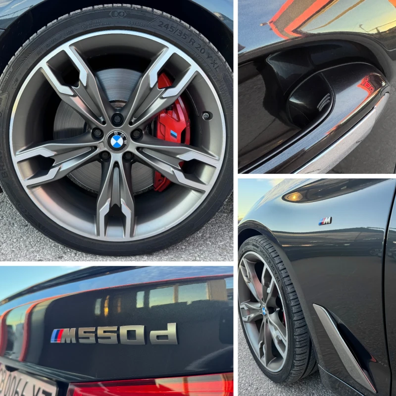 BMW 550 D-M PERFORMANCE-HARMAN KARDON-MEMORY-ПОДГРЕВ-ТОП, снимка 8 - Автомобили и джипове - 52405360