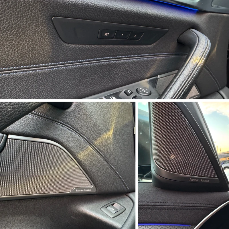 BMW 550 D-M PERFORMANCE-HARMAN KARDON-MEMORY-ПОДГРЕВ-ТОП, снимка 14 - Автомобили и джипове - 52405360