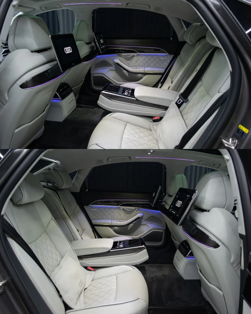 Audi A8 50TDI/Long/DesignSelection/Laser/OLED/B&O/Гаранция, снимка 9 - Автомобили и джипове - 52653701