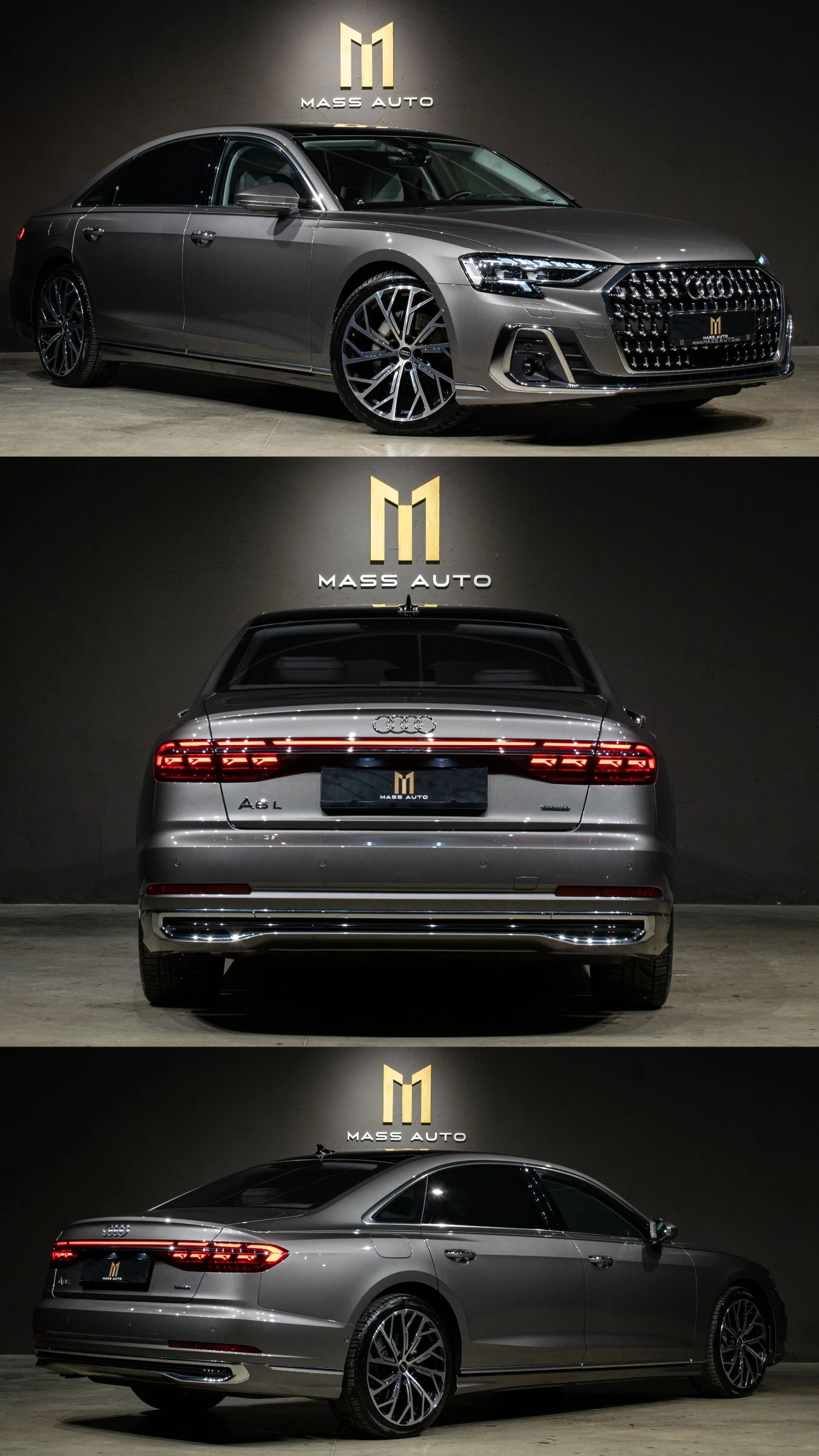 Audi A8 50TDI/Long/DesignSelection/Laser/OLED/B&O/Гаранция - изображение 4