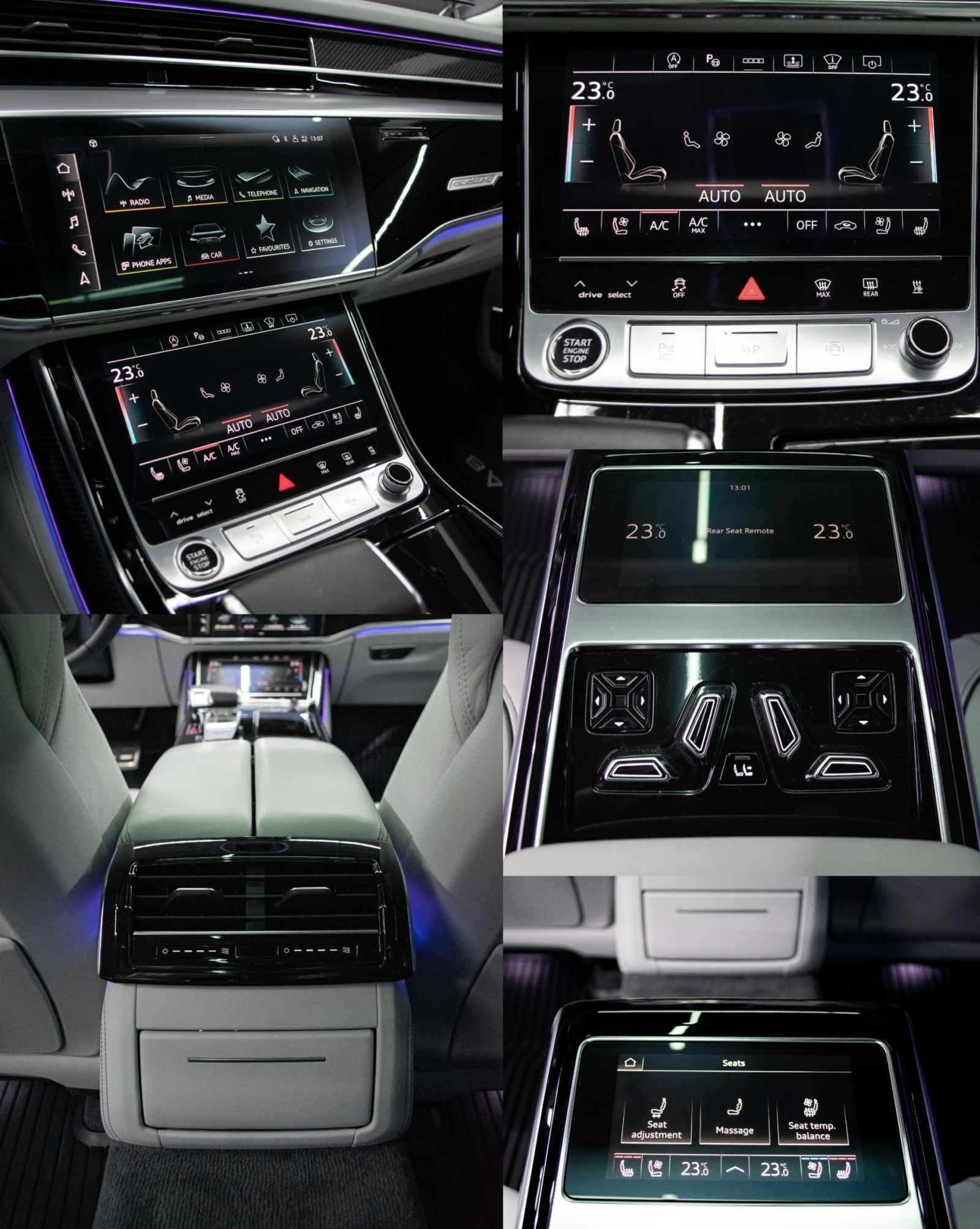 Audi A8 50TDI/Long/DesignSelection/Laser/OLED/B&O/�������� | Mobile.bg � ����������� 11