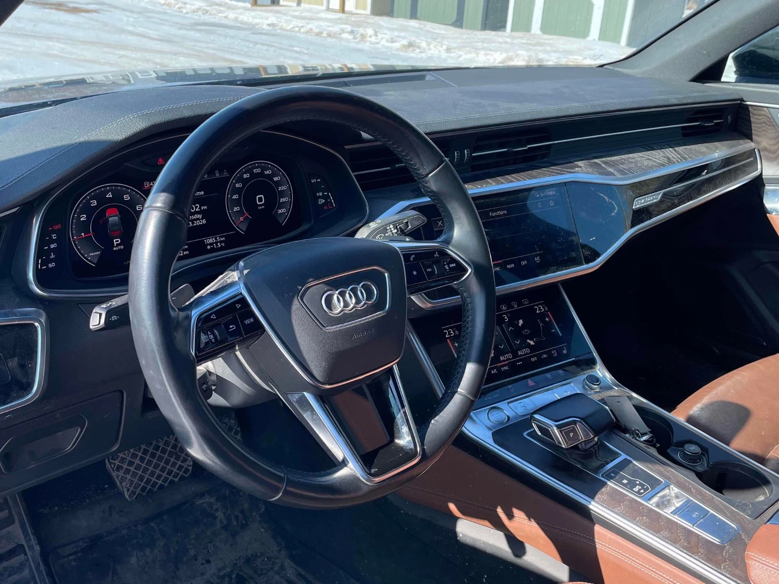 Audi A6 TECHNIK С РЕГИСТРАЦИЯ & АВТО КРЕДИТ, снимка 11 - Автомобили и джипове - 53799503