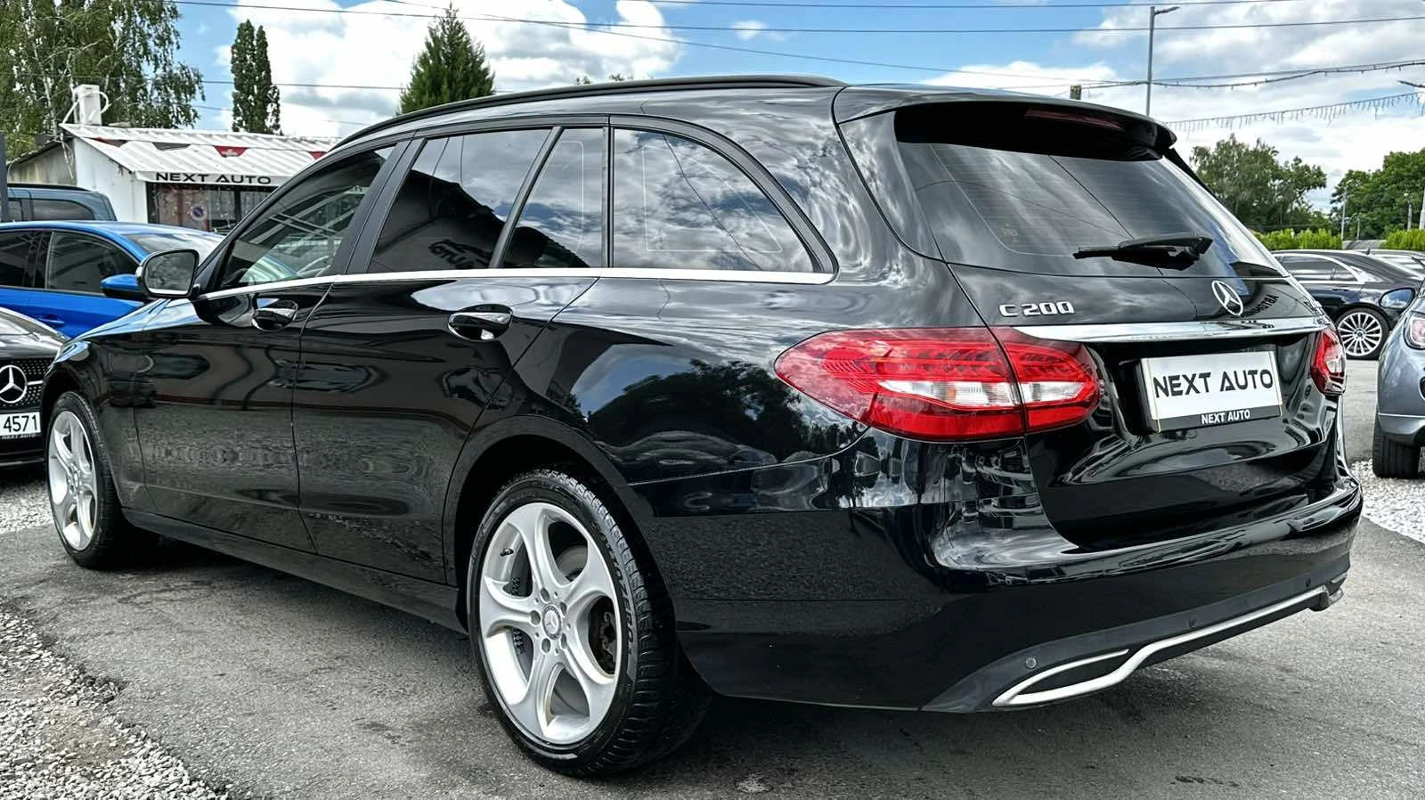 Mercedes-Benz C 220 D 136HP NAVI AUTOMAT КОЖА ПОДГРЕВ EURO6, снимка 7 - Автомобили и джипове - 54956744
