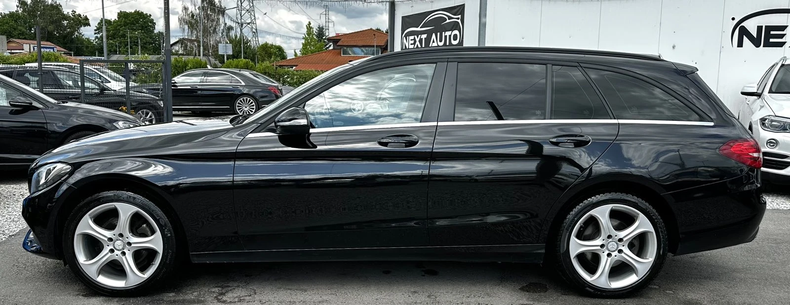 Mercedes-Benz C 220 D 136HP NAVI AUTOMAT КОЖА ПОДГРЕВ EURO6, снимка 8 - Автомобили и джипове - 54956744