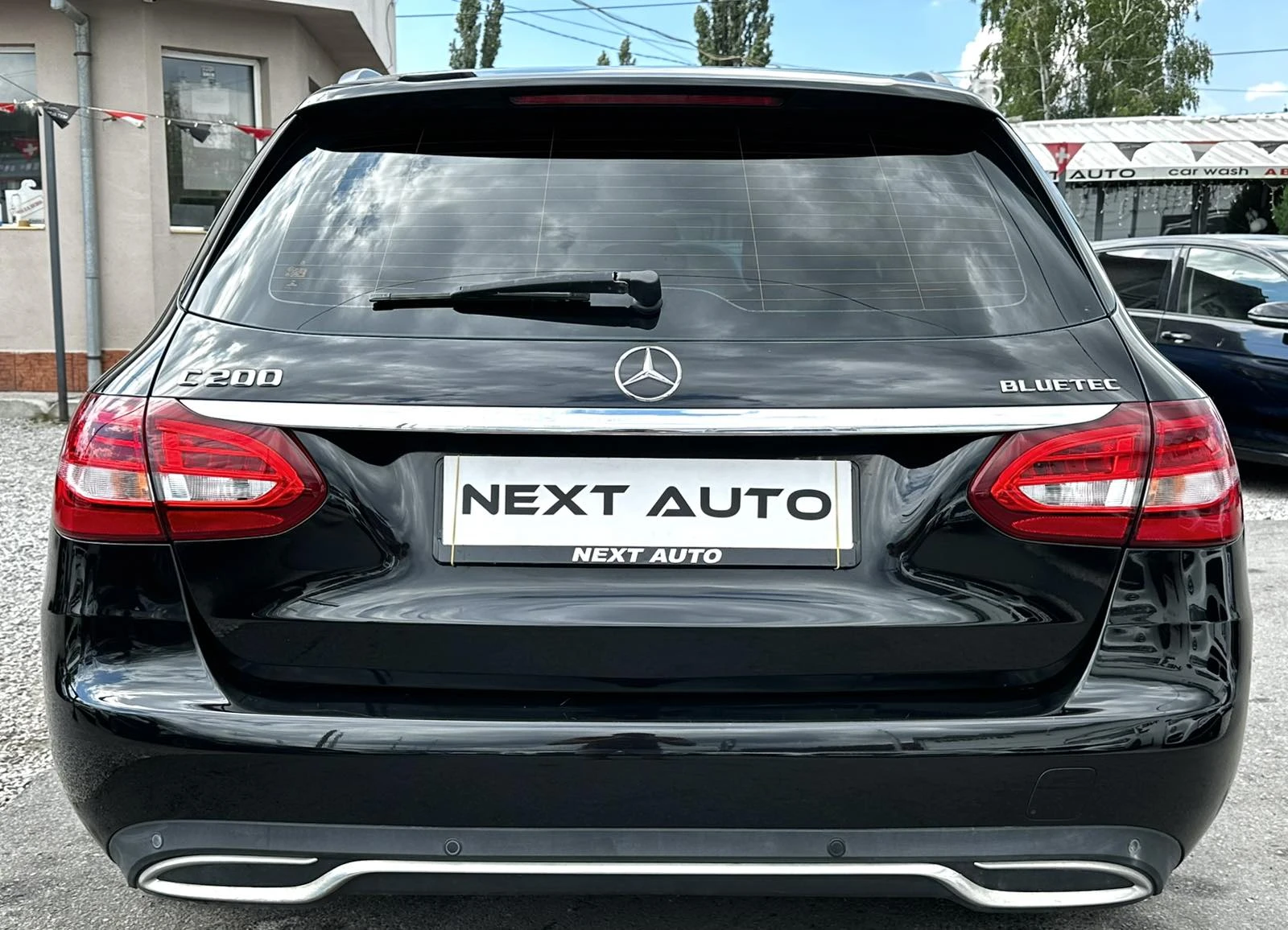 Mercedes-Benz C 220 D 136HP NAVI AUTOMAT КОЖА ПОДГРЕВ EURO6, снимка 6 - Автомобили и джипове - 54956744