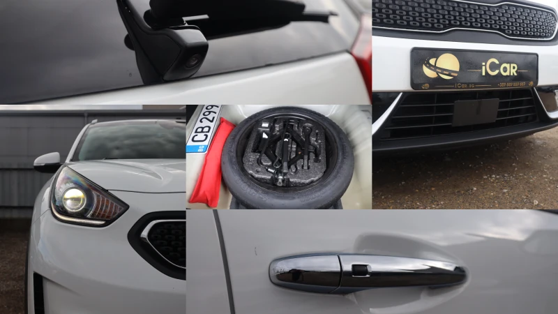 Kia Niro 1.6 Hybrid KeyGO KAM Distronic Lane 18Zoll #iCarbg, снимка 17 - Автомобили и джипове - 53391278