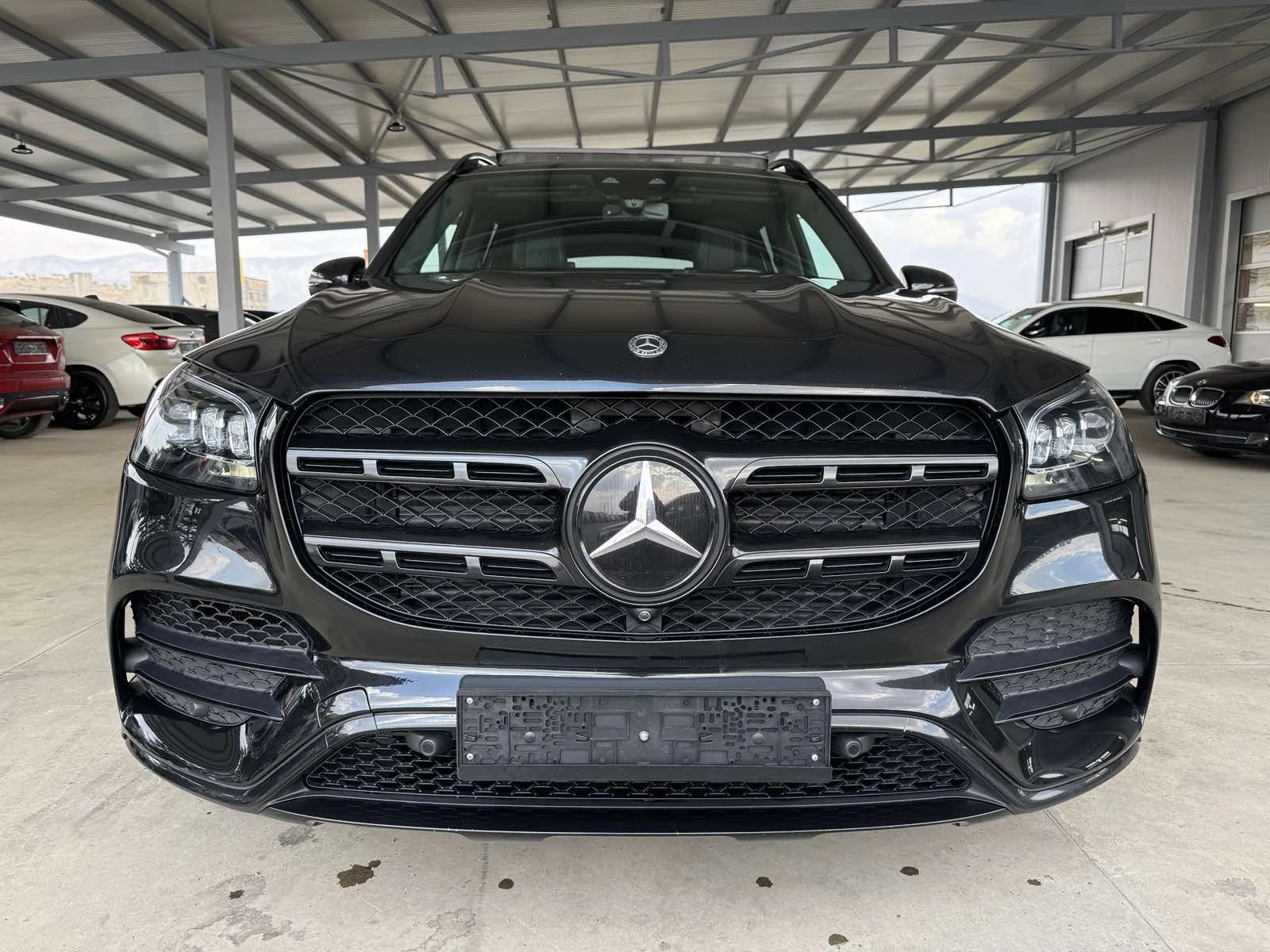 Mercedes-Benz GLS 400 d* 330ps* 4M* AMG Line* 3xTV* Night* Designo* FULL, снимка 8 - Автомобили и джипове - 53733687