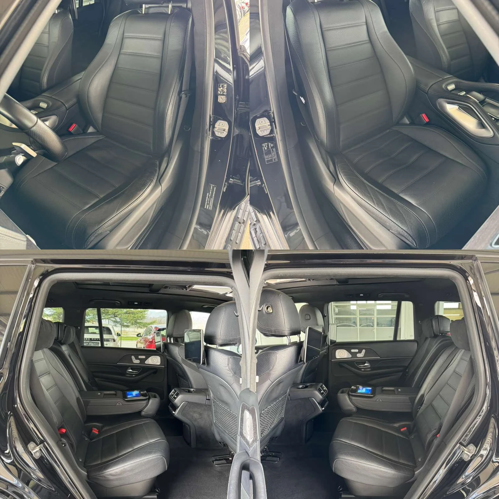 Mercedes-Benz GLS 400 d* 330ps* 4M* AMG Line* 3xTV* Night* Designo* FULL, снимка 12 - Автомобили и джипове - 53733687