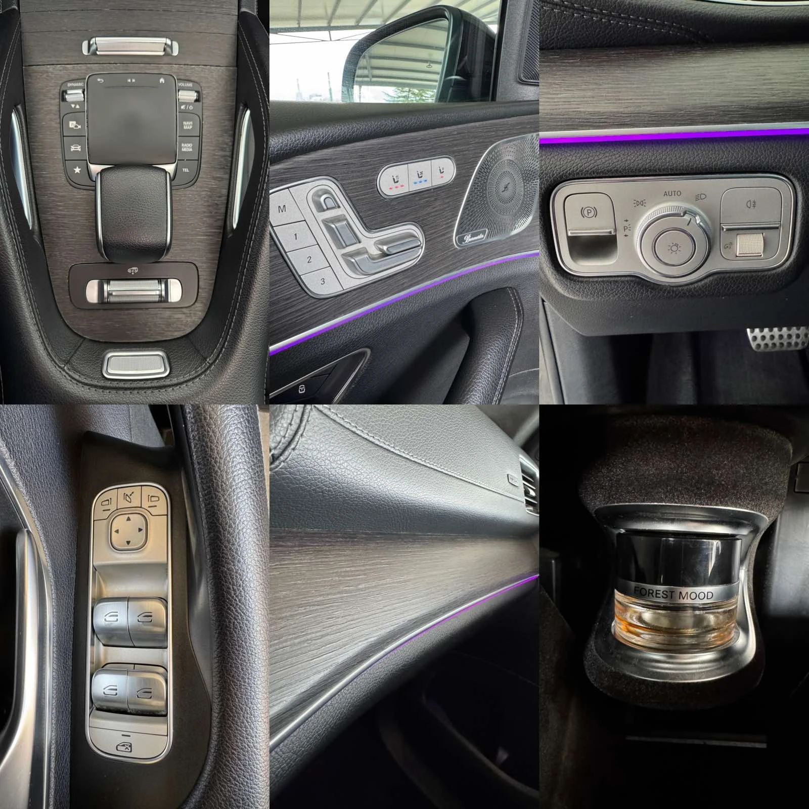 Mercedes-Benz GLS 400 d* 330ps* 4M* AMG Line* 3xTV* Night* Designo* FULL, снимка 16 - Автомобили и джипове - 53733687