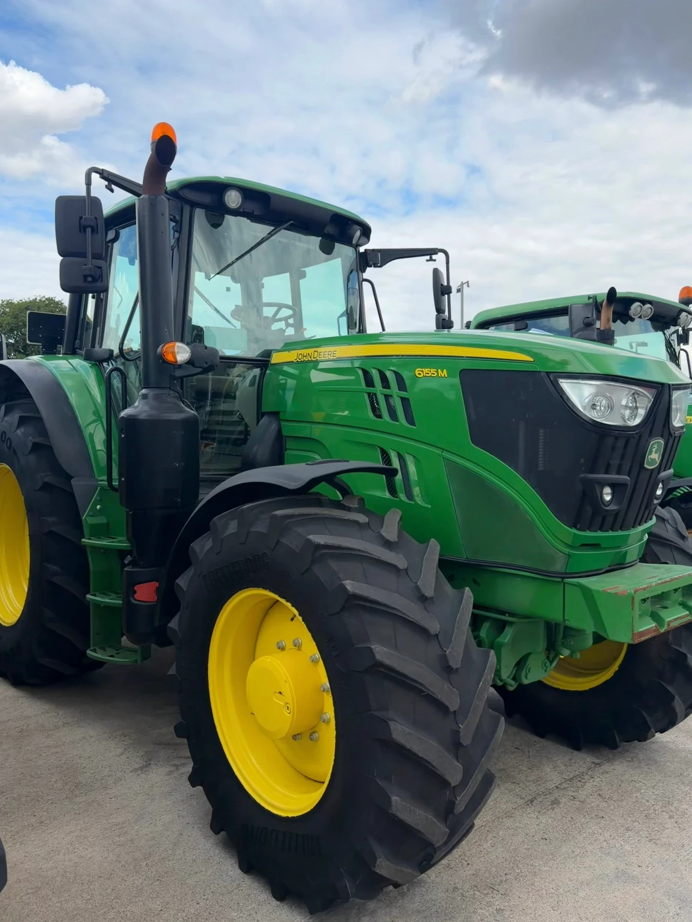 Трактор John Deere 6155M 3000мч. Като нов!