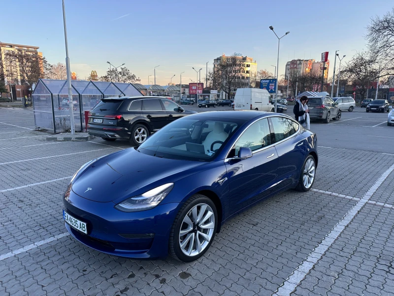 Tesla Model 3 Long Range 4x4 ГАРАНЦИЯ, снимка 3 - Автомобили и джипове - 48575773