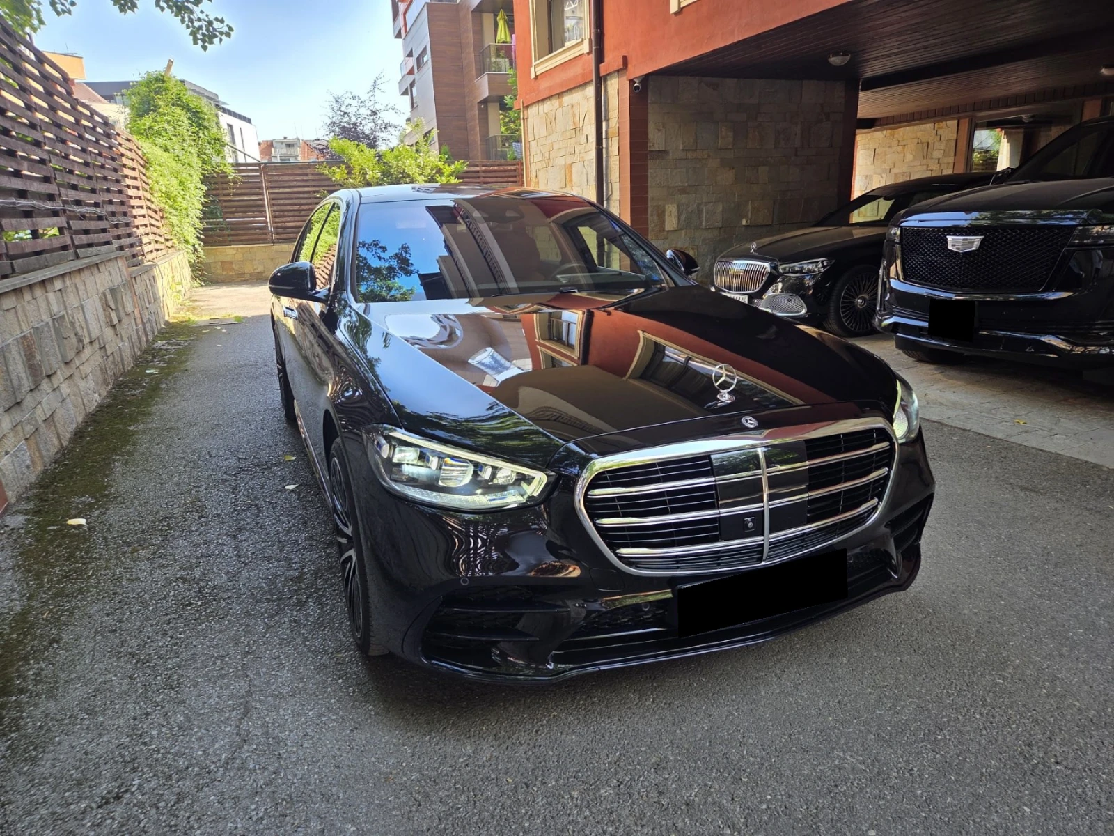 Mercedes-Benz S 400 d 4M L AMG Exclusive Burmester 4D FULL, снимка 2 - Автомобили и джипове - 55043929