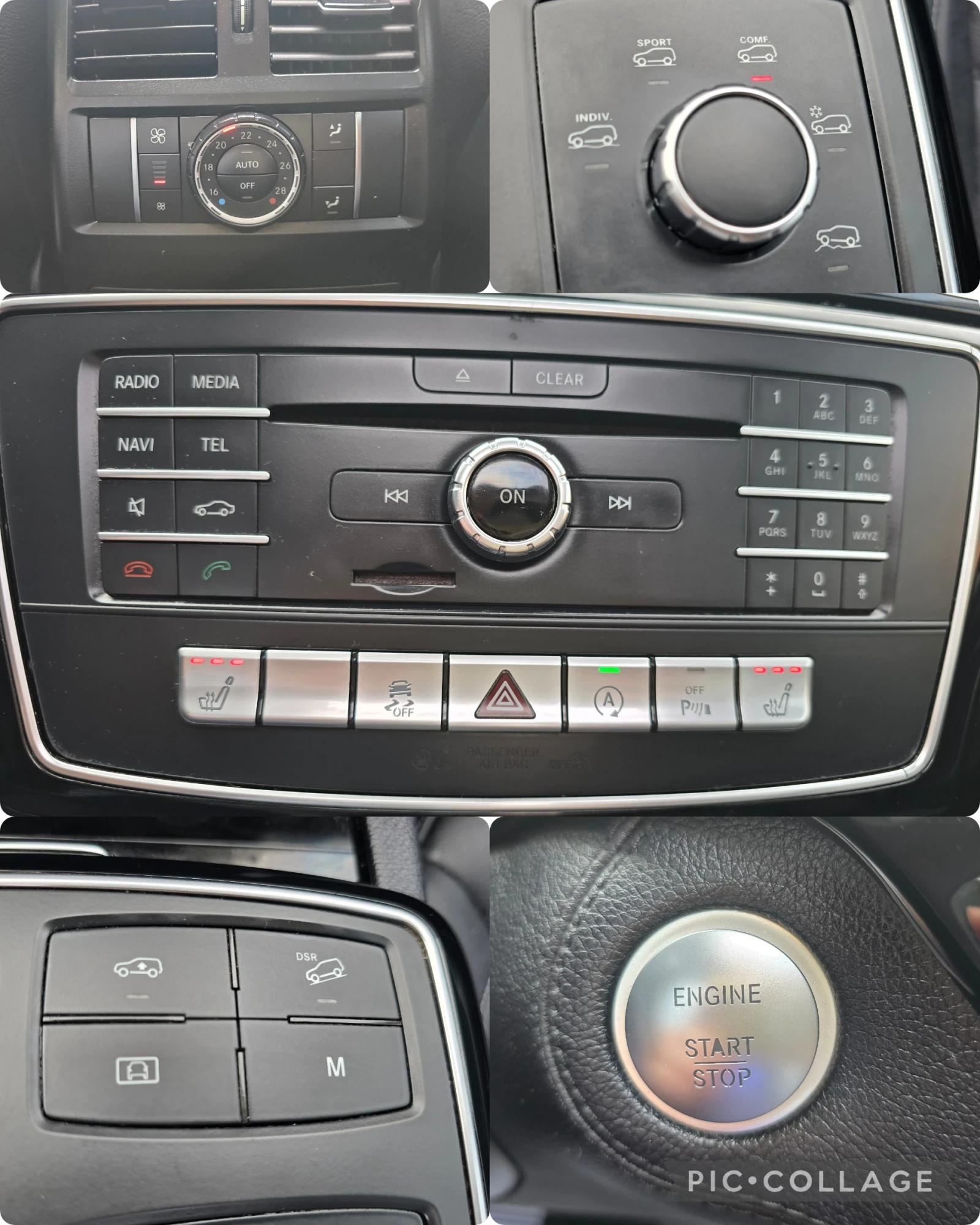 Mercedes-Benz GLE 350CDI-258kc/FASCINATION/KEYLESS/OFF-ROAD/ПАНОРАМА, снимка 12 - Автомобили и джипове - 55155707
