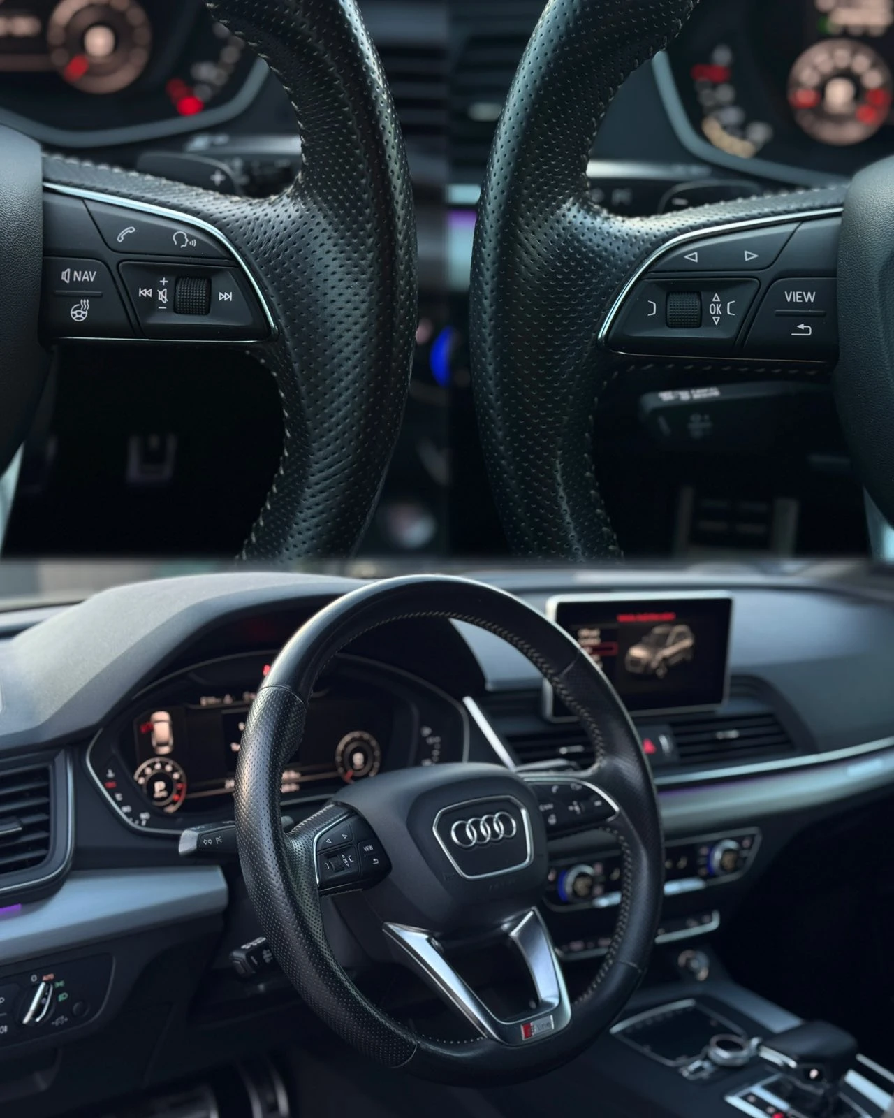 Audi Q5 2.0TFSI* S-Line* QUATTRO* LED* VIRTUAL* , снимка 12 - Автомобили и джипове - 56136679