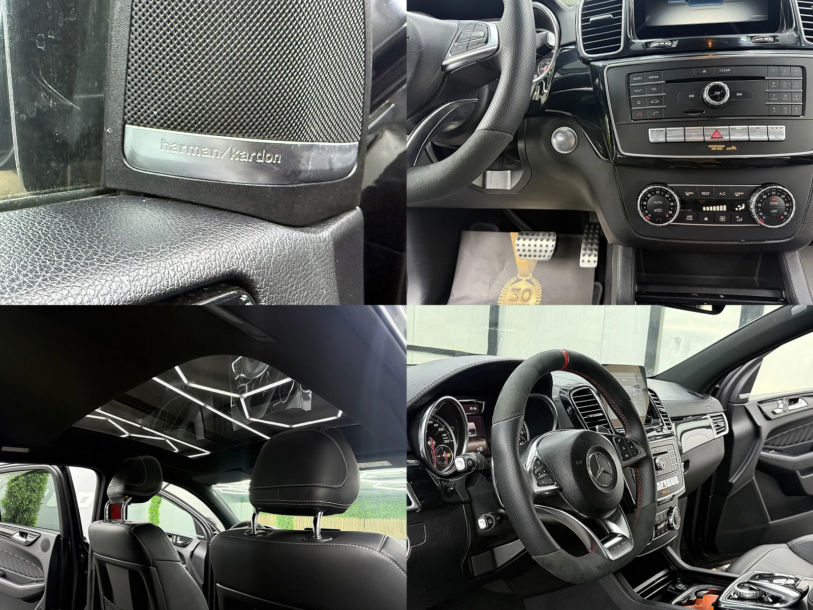 Mercedes-Benz GLE 350 AMG/KUPE/PANORAMA/KeulessGo/СОБСТВЕН ЛИЗИНГ, снимка 10 - Автомобили и джипове - 56210203