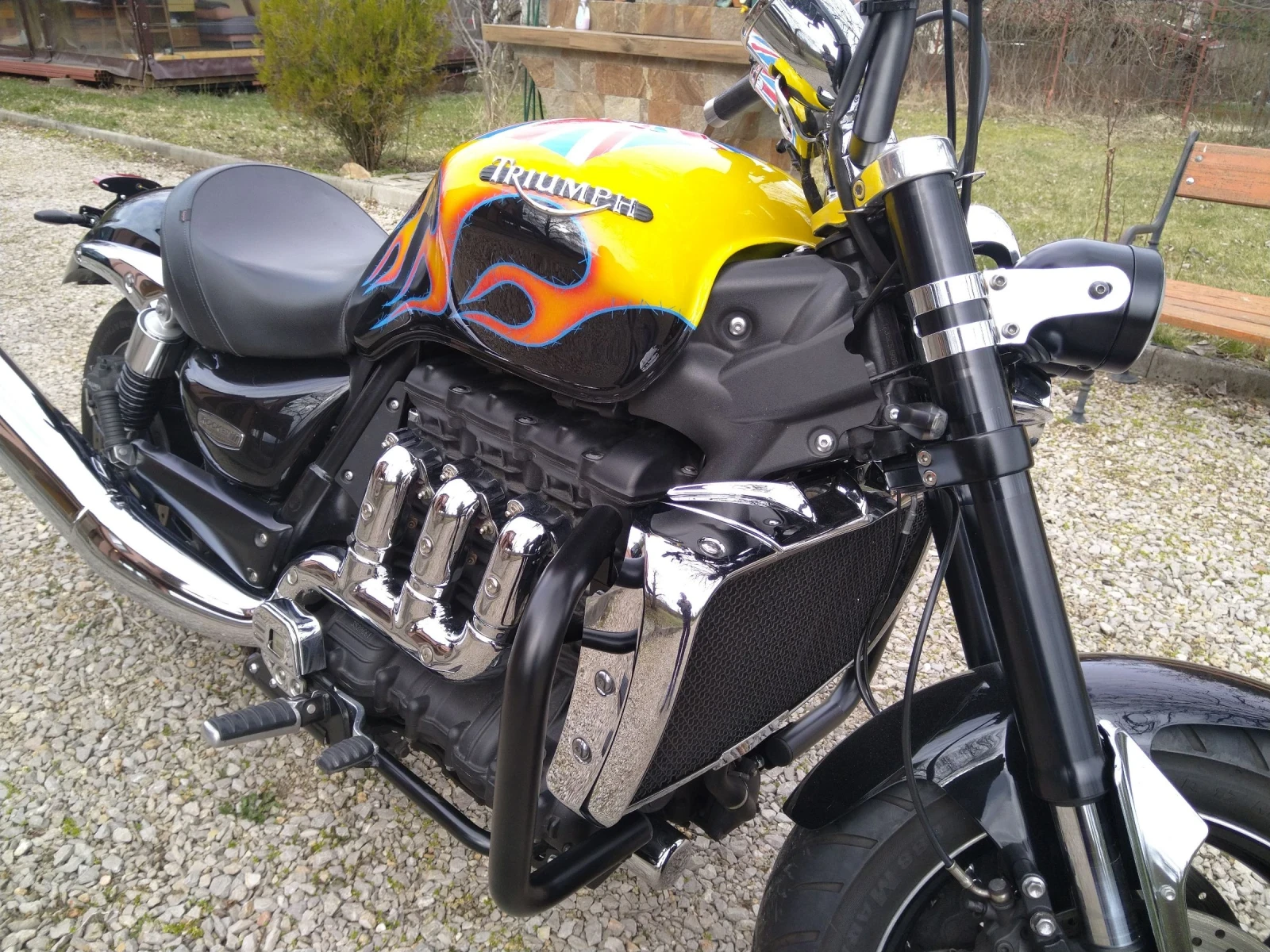 Triumph Rocket Roadster , снимка 17 - Мотоциклети и мототехника - 54038082