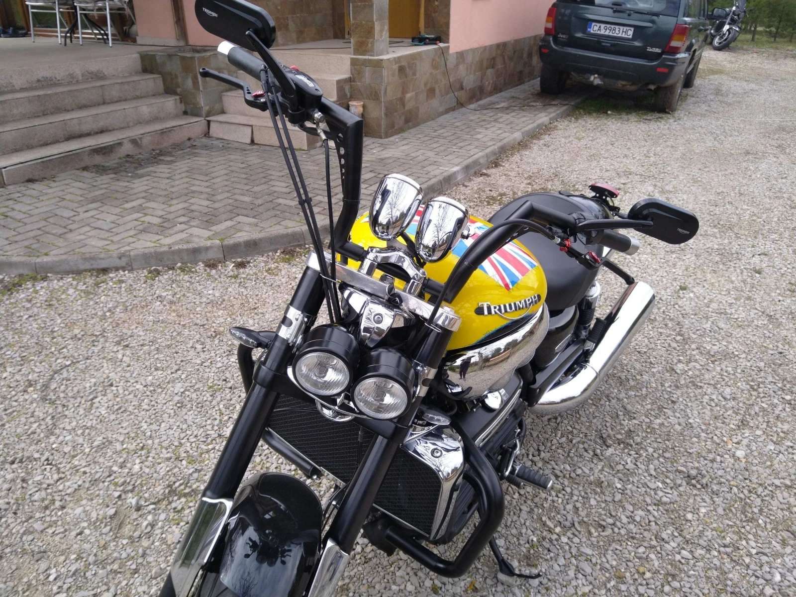 Triumph Rocket Roadster , снимка 16 - Мотоциклети и мототехника - 54038082