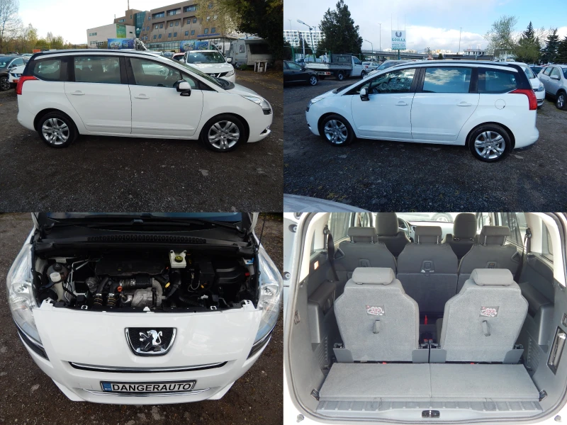 Peugeot 5008 1.6HDI* ПЕРФЕКТНА* , снимка 7 - Автомобили и джипове - 49797351