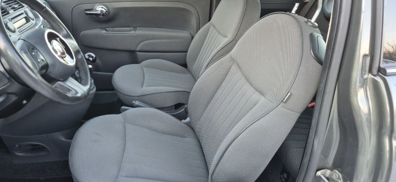 Fiat 500 1.2-70кс.ПАНОРАМА, снимка 10 - Автомобили и джипове - 52849072