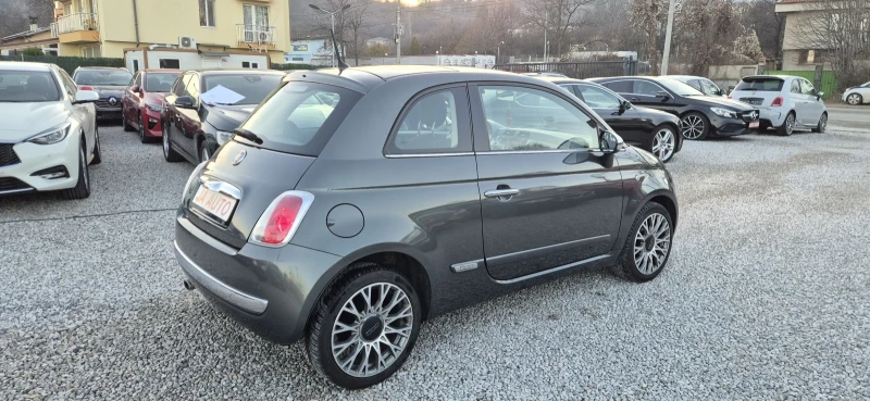 Fiat 500 1.2-70кс.ПАНОРАМА, снимка 5 - Автомобили и джипове - 52849072