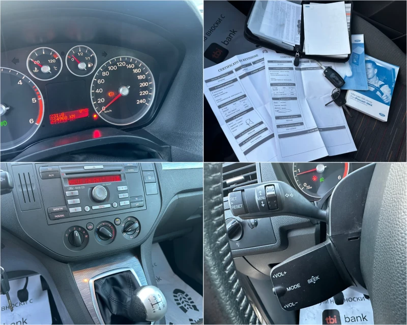 Ford C-max 1.6d внос Италия! Без корозия! Климатик!, снимка 15 - Автомобили и джипове - 53133822