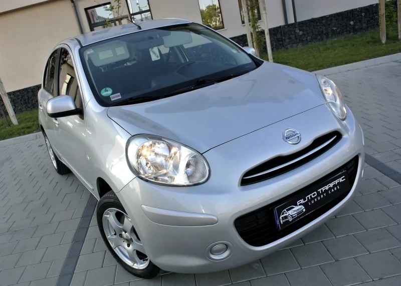 Nissan Micra 1.2i* РЕГИСТРИРАН* КЛИМАТРОНИК* АВТОПИЛОТ* ЕВРО 5, снимка 5 - Автомобили и джипове - 56128620