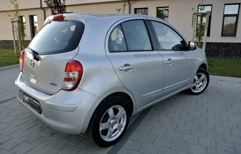 Nissan Micra 1.2i* РЕГИСТРИРАН* КЛИМАТРОНИК* АВТОПИЛОТ* ЕВРО 5, снимка 7 - Автомобили и джипове - 56128620