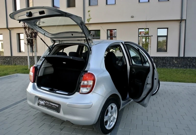 Nissan Micra 1.2i* РЕГИСТРИРАН* КЛИМАТРОНИК* АВТОПИЛОТ* ЕВРО 5, снимка 9 - Автомобили и джипове - 56128620