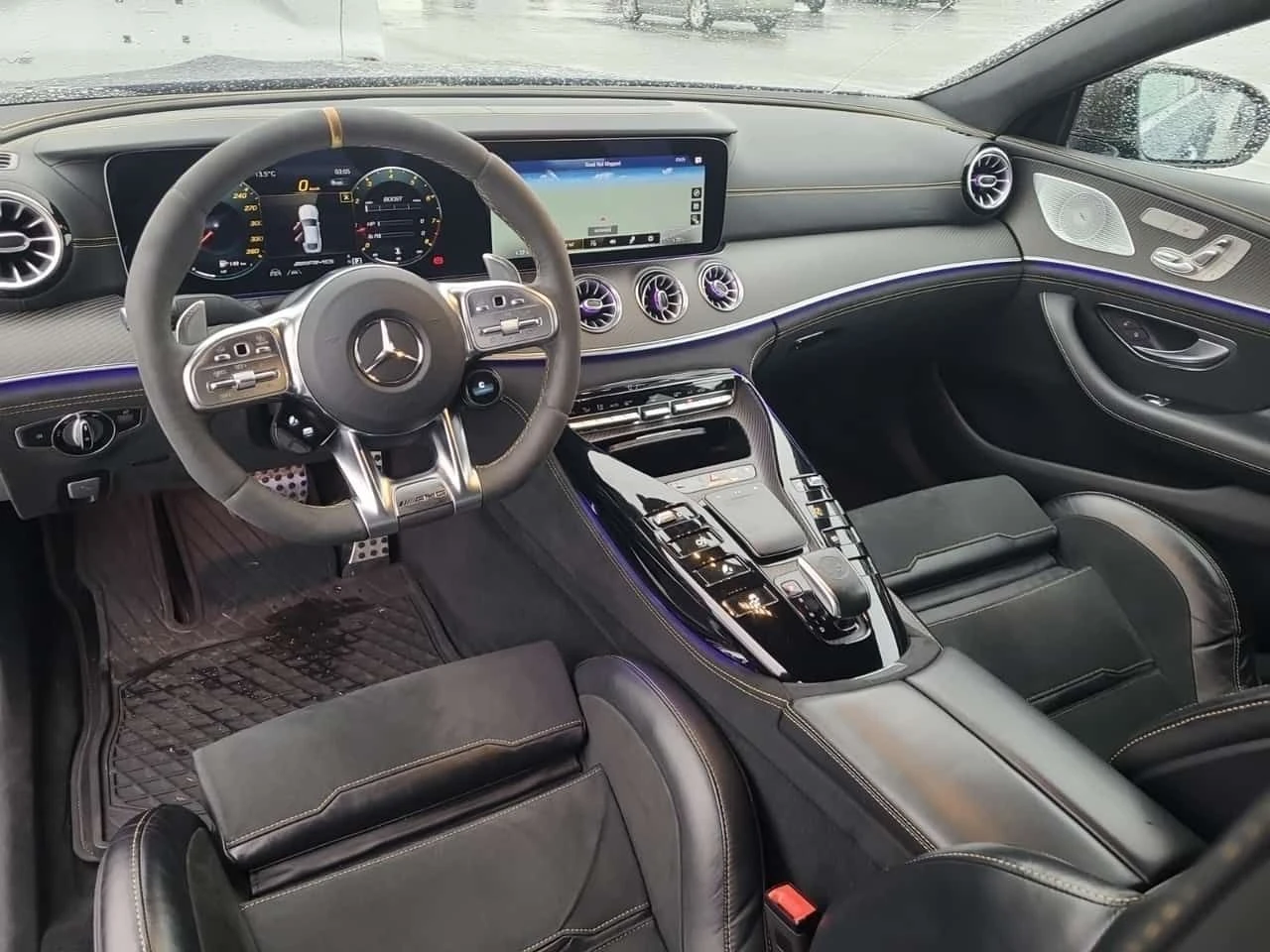 Mercedes-Benz AMG GT 63 S * BURMESTER* AMBIENT* 360 KАМЕРИ * CARFAX * , снимка 11 - Автомобили и джипове - 53715247