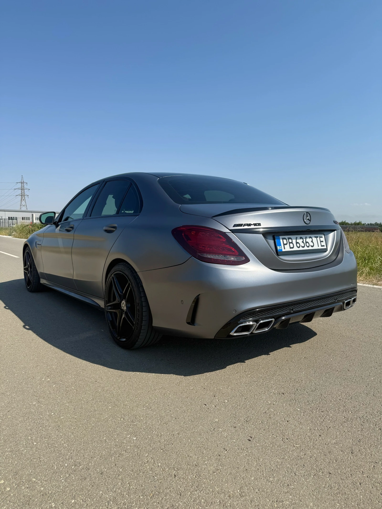 Mercedes-Benz C 63 AMG S 67000 KM, снимка 3 - Автомобили и джипове - 55877779