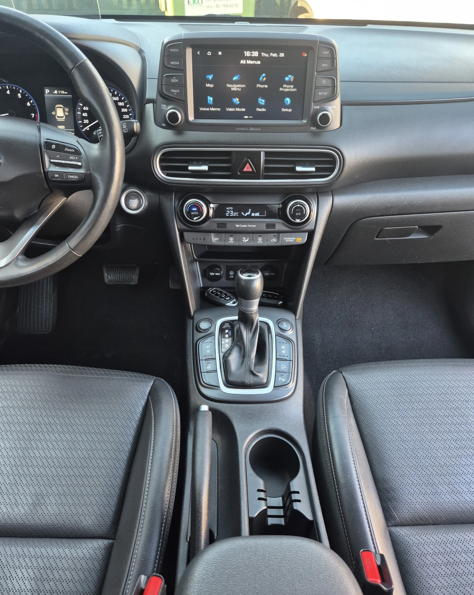 Hyundai Kona 4x4 1.6 Turbo - Наличен в БГ - изображение 9