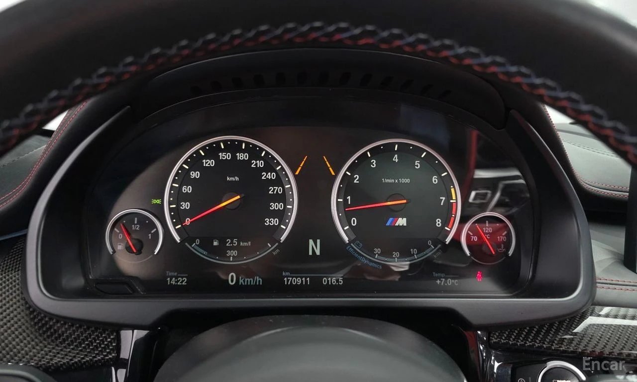 BMW X6 M* КОЖА* ПОДГРЕВ* ОБДУХВАНЕ* HEADUP* 360* LINE ASS, снимка 7 - Автомобили и джипове - 54379611