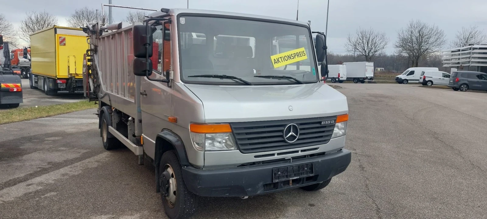 Mercedes-Benz 817 818 D EURO 3 Сметосъбирач - изображение 3