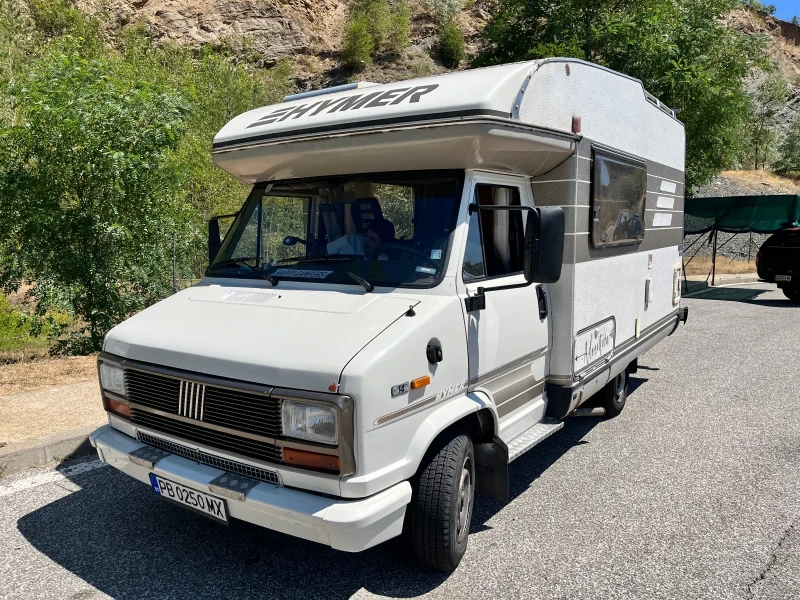 Кемпер HYMER / ERIBA Fiat Ducato 2.5TD/95hp, снимка 3 - Каравани и кемпери - 52587051