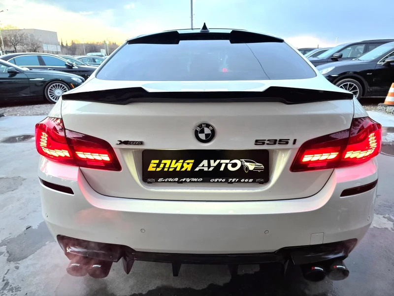 BMW 535 I XDRIVE AKRAPOVIC FACELIFT РЯДКА КОЖА ЛИЗИНГ 100%, снимка 8 - Автомобили и джипове - 49200125