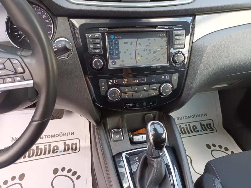 Nissan Qashqai 1.6DCI/АВТ/ПАН/TEKNA+ , снимка 11 - Автомобили и джипове - 50746425
